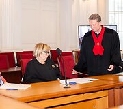 Teismo posėdis dėl nusikaltimų &Scaron;alčininkų rajone