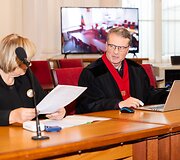 Teismo posėdis dėl nusikaltimų &Scaron;alčininkų rajone