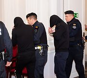 Teismo posėdis dėl nusikaltimų &Scaron;alčininkų rajone
