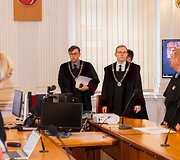 Teismo posėdis dėl nusikaltimų &Scaron;alčininkų rajone
