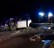 Avarija prie Leičių kaimo