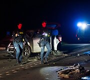 Avarija prie Leičių kaimo