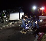 Avarija prie Leičių kaimo