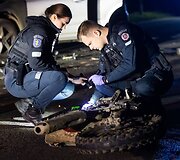 Avarija prie Leičių kaimo