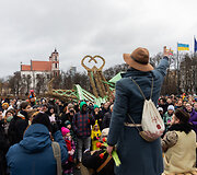 Užgavėnių &scaron;ventė Vilniuje