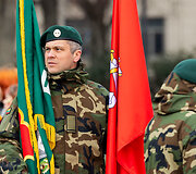 &Scaron;aulių priesaikos ir jaunųjų &scaron;aulių pasižadėjimo ceremonija