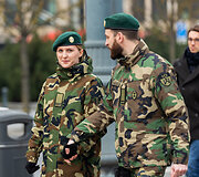 &Scaron;aulių priesaikos ir jaunųjų &scaron;aulių pasižadėjimo ceremonija