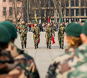 &Scaron;aulių priesaikos ir jaunųjų &scaron;aulių pasižadėjimo ceremonija
