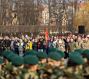 &Scaron;aulių priesaikos ir jaunųjų &scaron;aulių pasižadėjimo ceremonija