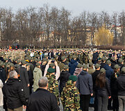 &Scaron;aulių priesaikos ir jaunųjų &scaron;aulių pasižadėjimo ceremonija