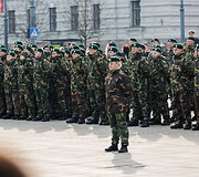 &Scaron;aulių priesaikos ir jaunųjų &scaron;aulių pasižadėjimo ceremonija