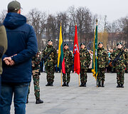 &Scaron;aulių priesaikos ir jaunųjų &scaron;aulių pasižadėjimo ceremonija