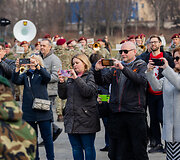 &Scaron;aulių priesaikos ir jaunųjų &scaron;aulių pasižadėjimo ceremonija