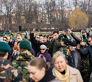 &Scaron;aulių priesaikos ir jaunųjų &scaron;aulių pasižadėjimo ceremonija