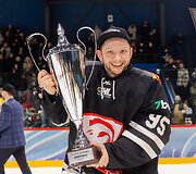 Vilniaus &bdquo;7bet Hockey Punks&ldquo; vartininkas Simas Baltrūnas