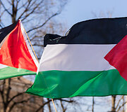 Palestinos palaikymo akcija