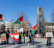 Palestinos palaikymo akcija