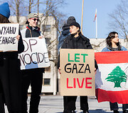 Palestinos palaikymo akcija