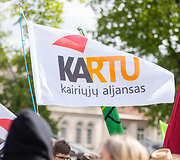 Profesinės sąjungos (G1PS) ir &bdquo;KArtu &ndash; Kairiųjų Aljanso&ldquo; eitynės