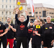 Solidarumo su Baltarusijos politiniais kaliniais dienos proga (&scaron;venčiama gegužės 21 d.) organizuojamas bėgimas ir protestas