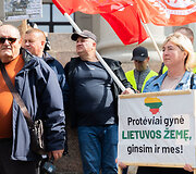 Įspėjamasis ūkininkų protestas