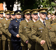 i&scaron;kilminga Generolo Jono Žemaičio Lietuvos karo akademijos absolventų ceremonija