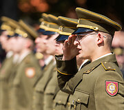 i&scaron;kilminga Generolo Jono Žemaičio Lietuvos karo akademijos absolventų ceremonija