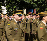 i&scaron;kilminga Generolo Jono Žemaičio Lietuvos karo akademijos absolventų ceremonija