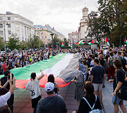 Protestas &bdquo;Leiskit Gazai gyvent&ldquo;
