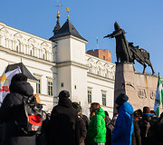 &Scaron;ventinė Vasario 16-osios jaunimo eisena &bdquo;Lietuvos valstybės keliu&ldquo;