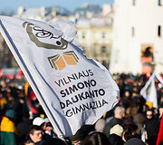&Scaron;ventinė Vasario 16-osios jaunimo eisena &bdquo;Lietuvos valstybės keliu&ldquo;