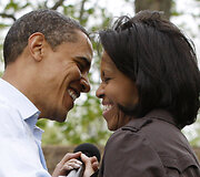 Barackas ir Michelle Obamos