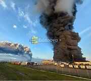 Ukrainos dronai smogė &bdquo;Wildberries&ldquo; logistikos centrui Sankt Peterburge