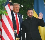 Trumpas susitiko su Zelenskiu