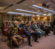 Rusijos &scaron;nipas Ivanas Žigariovas, prisistatinėjęs žmogaus teisių aktyvistu Ivanu Žichariovu, dalyvavo Laisvosios Rusijos forume Vilniuje 2017 metais.