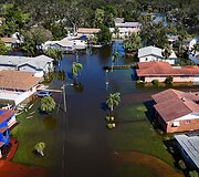 Uragano Miltono padariniai Floridoje