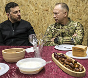 Volodymyras Zelenskis, Oleksandras Syrskis