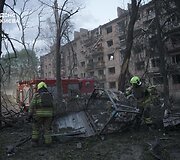 Rusijos atakos padariniai Kyjive