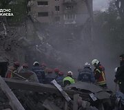 Rusijos atakos padariniai Kyjive