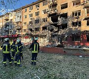 Rusijos atakos padariniai Kyjive