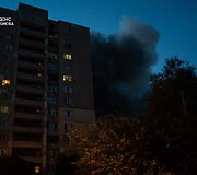 Rusijos atakos padariniai Kyjive