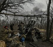 Ukrainos kariai ap&scaron;audo rusų pozicijas
