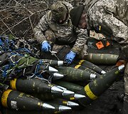Ukrainos kariai ruo&scaron;iasi ap&scaron;audyti rusų pozicijas