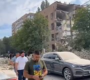 Rusijos atakos padariniai Kryvyj Rihe