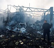Rusijos atakų padariniai Kyjive