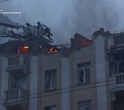 Rusijos atakos padariniai Dnipre