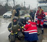 Rusijos atakos padariniai Odesoje