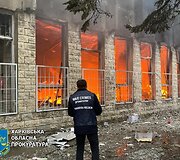 Rusijos atakos padarinai Charkive