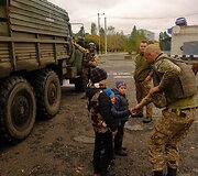 Vaikai Ukrainoje