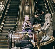 Priedanga Kyjivo metro stotyje